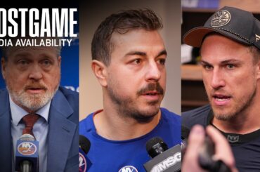 New York Islanders Postgame Availability | NYI vs CHI
