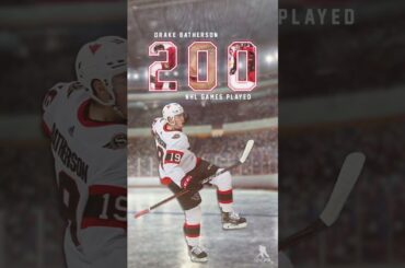 NHL Player Milestone - Drake Batherson: 200 Games Played