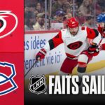 Hurricanes vs Canadiens 24/03/26 | Faits saillants