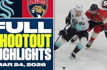 Seattle Kraken at Florida Panthers | FULL Shootout Highlights - March 24, 2026