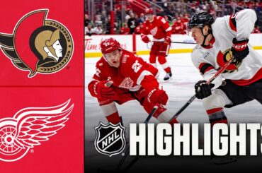 Senators vs. Red Wings | NHL Highlights | March 24, 2026