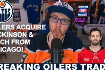 OILERS ACQUIRE JASON DICKINSON AND COLTON DACH! | Oilers Fan Reaction and Discussion!