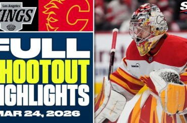 Los Angeles Kings at Calgary Flames | FULL Shootout Highlights - March 24, 2026