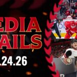 Brady Tkachuk, Carter Yakemchuk, Lars Eller, Travis Green Postgame Media vs DET