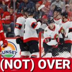 It's (NOT) over: Red Wings drop the ball to beaten up and tired Senators as playoff hopes dwindle