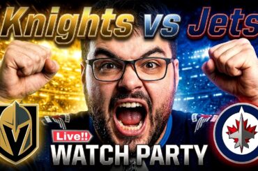 Vegas Golden Knights vs Winnipeg Jets LIVE | Watch Party & Reactions!