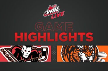 WHL Highlights: Hitmen (2) at Tigers (0) - March 18, 2023
