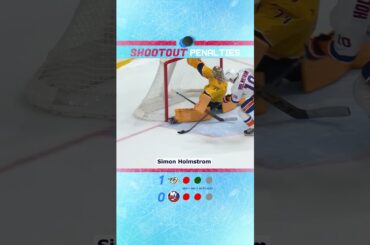 NHL Shootout Highlights: Nashville Predators vs NY Islanders