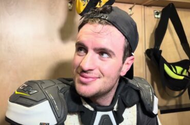 Ryan Shea, Penguins, on returning from injury
