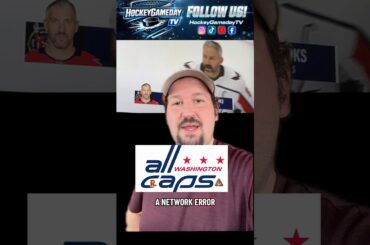 Washington Capitals network had one job on Ovechkin 900th goal #NHL #Hockey #fyp #foryou #allcaps