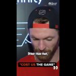 Sean Couturier says the first couple minutes of the 2nd period 'cost us the game'