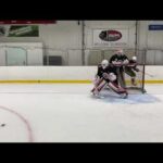 Cory Schneider of the New Jersey Devils working a head-check with an in tight pass out! #GetBetter