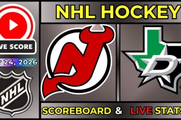 🔴 New Jersey Devils vs Dallas Stars LIVE | 2026 NHL Hockey | 3/24/26 | SCOREBOARD