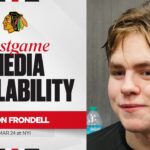 "It still feels like a dream." | Anton Frondell Postgame 3.24.26