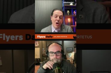 "I can't wait to see [Porter Martone] in a Flyers uniform." – Flyers Daily 3/25/26 #shorts