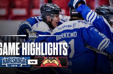 Kvartsfinal 1:7: BIK Karlskoga vs. Nybro Vikings | Highlights 16/3