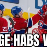 WOW! MASSIVE Habs Win & Jakub Dobes Was BRILLIANT! LIVE Recap 12P
