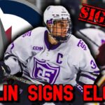 Winnipeg Jets Sign Lucas Wahlin to 1 Year ELC!! Jets Fan Reaction!!