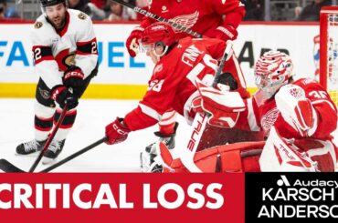 Red Wings Loss Came At Critical Moment In The Season | Karsch and Anderson