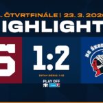 Highlights ČF4 | HC Sparta Praha vs. HC Škoda Plzeň 1:2 | 23.03.2026