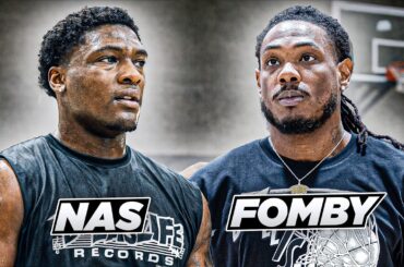 Fomby CLASHES w/ Nasir Core & Zae.... These Boys Were HOOPING | Tag Team 2v2