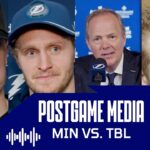 Postgame Media vs MIN | Cooper, Cernak, Raddysh, Guentzel
