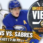 Boston Bruins @ Buffalo Sabres LIVE Alt Cast | Unobstructed Views