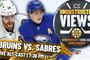 Boston Bruins @ Buffalo Sabres LIVE Alt Cast | Unobstructed Views