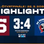 Highlights ČF3 | HC Sparta Praha vs. HC Škoda Plzeň 3:4sn | 22.03.2026