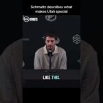 Nick Schmaltz describes what makes Utah a special place to play