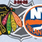 Chicago Blackhawks vs New York Islanders NHL Hockey Live Game Cast & Audio