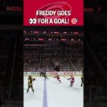 Freddy goes for a GOALIE GOAL! 😮