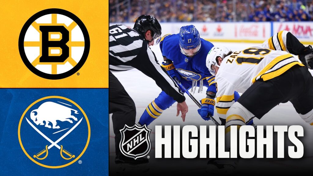 Bruins vs. Sabres | NHL Highlights | March 25, 2026