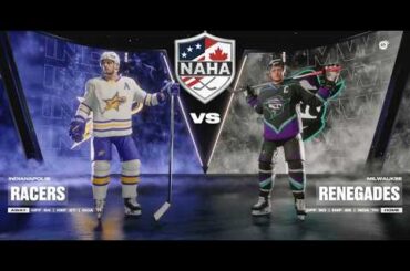 NAHA 2025-26 Season - Indianapolis Racers (16-16-2) @ Milwaukee Renegades (12-18-3)