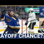 The St. Louis Blues Have a CHANCE of Sneaking Into the Playoffs!