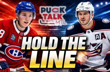 Habs vs Blue Jackets |  Another MASSIVE Test With Playoff Pressure Rising | PuckTalk Preview