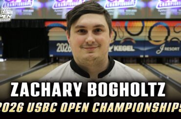 Zachary Bogholtz rolls 805 at 2026 USBC Open Championships