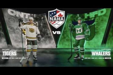NAHA 2025-26 Season - Ontario Tigers (13-14-6) @ Hartford Whalers (19-10-4)