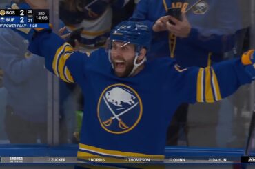 Sabres STRIKE for 2 in 33 SECONDS!!