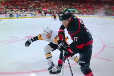 Hurricanes LW #27 Nikolaj Ehlers injury play. 👀😫