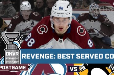 Necas and the Avalanche power up against Pittsburgh Penguins | DNVR Avalanche Postgame show