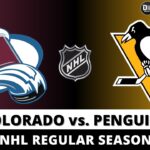 COLORADO AVALANCHE VS PITTSBURGH PENGUINS 🏒 NHL Game Score Radio Play-by-Play