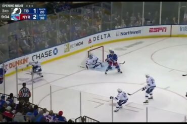 Barclay Goodrow tips it in