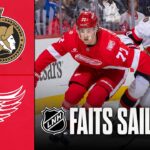 Sénateurs vs Red Wings 24/03/26 | Faits saillants
