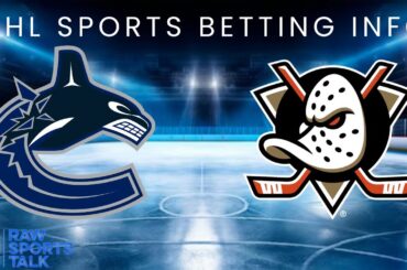 Vancouver Canucks VS Anaheim Ducks￼ 3/24/26 Free NHL Stats & Betting info