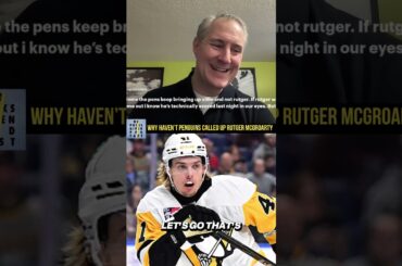 Why Haven't Penguins Called Up Rutger McGroarty?