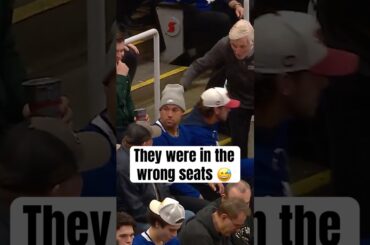 Ernie Clement & George Springer were in the wrong seats at the Toronto Maple Leafs game 🤣 #BlueJays