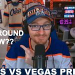 Pre-Game Report: Edmonton Oilers vs Vegas Golden Knights