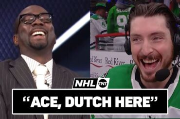 Matt Duchene Hit Ace With His Own Line 😂 | NHL on TNT