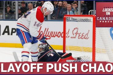 Montreal Canadiens vs BlueJackets tight playoff push | Is Jet Greaves Canada's goaltending future?